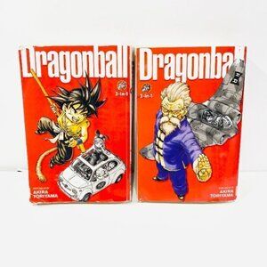 Dragonball 3-in-1 Volumes 1-6 Complete Original Uncut Uncensored Shonen Jump